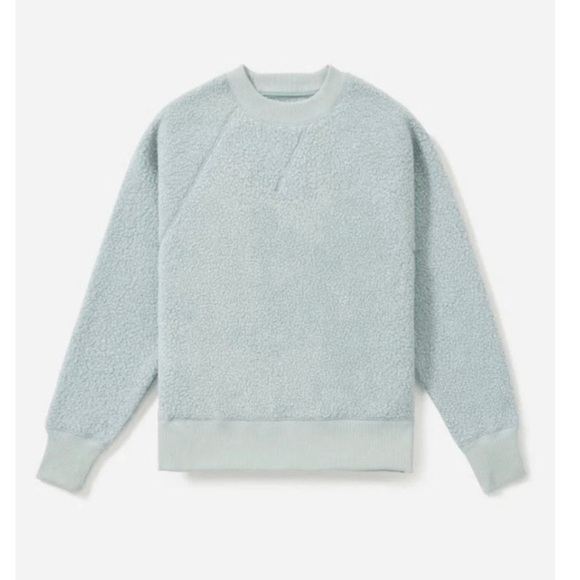 Everlane The ReNew Fleece Raglan Sweatshirt in Pale Sage
Size M - Picture 3 of 8